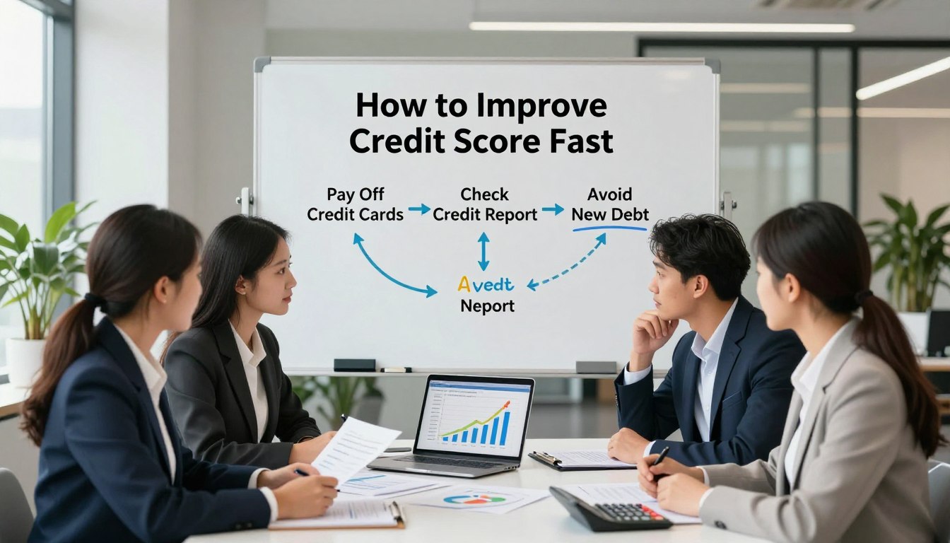 how to improve credit score fast